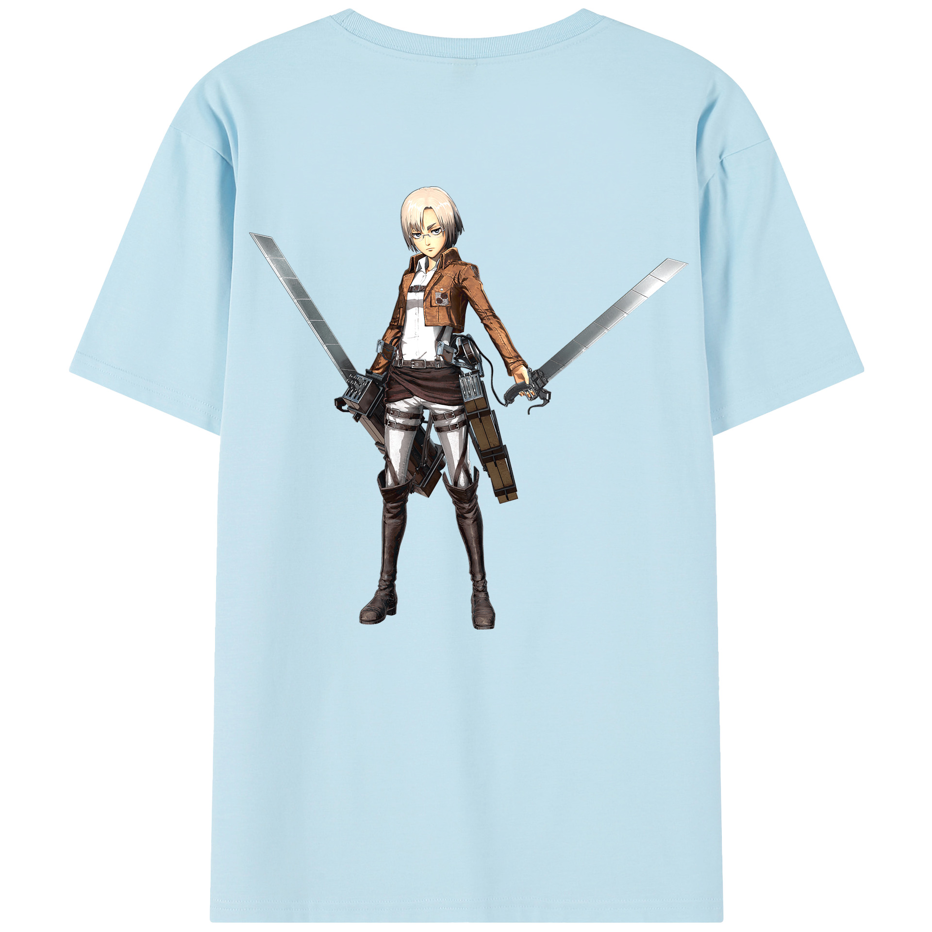 （画像用）  綿100％半袖Tシャツ（背面プリント）